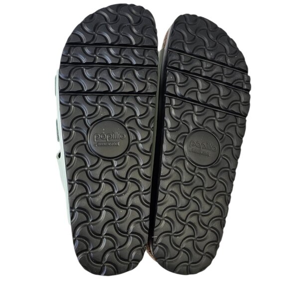Papillio Birkenstock Florida Flex Platform Triple-Strap Sandal, Sage,Narrow 40/9 - Picture 4 of 7